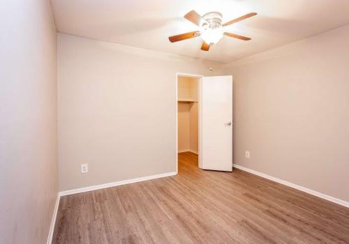 room with hardwood floors